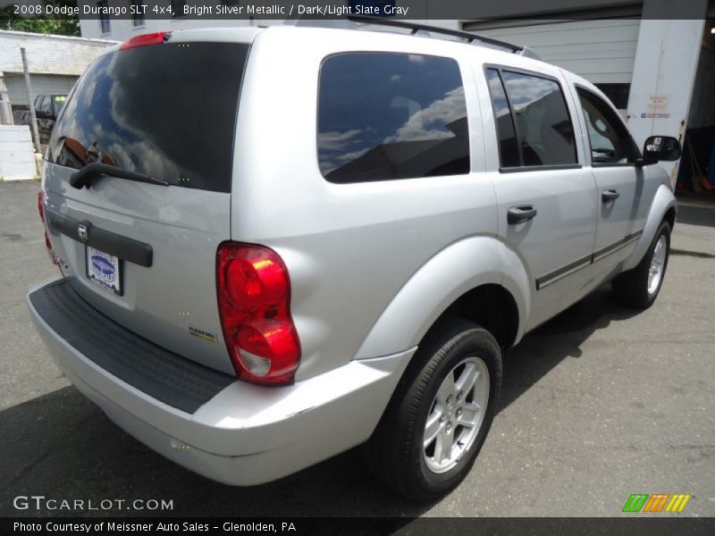 Bright Silver Metallic / Dark/Light Slate Gray 2008 Dodge Durango SLT 4x4