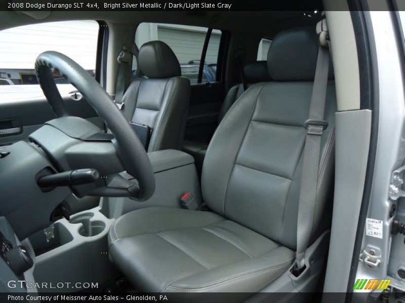 Bright Silver Metallic / Dark/Light Slate Gray 2008 Dodge Durango SLT 4x4