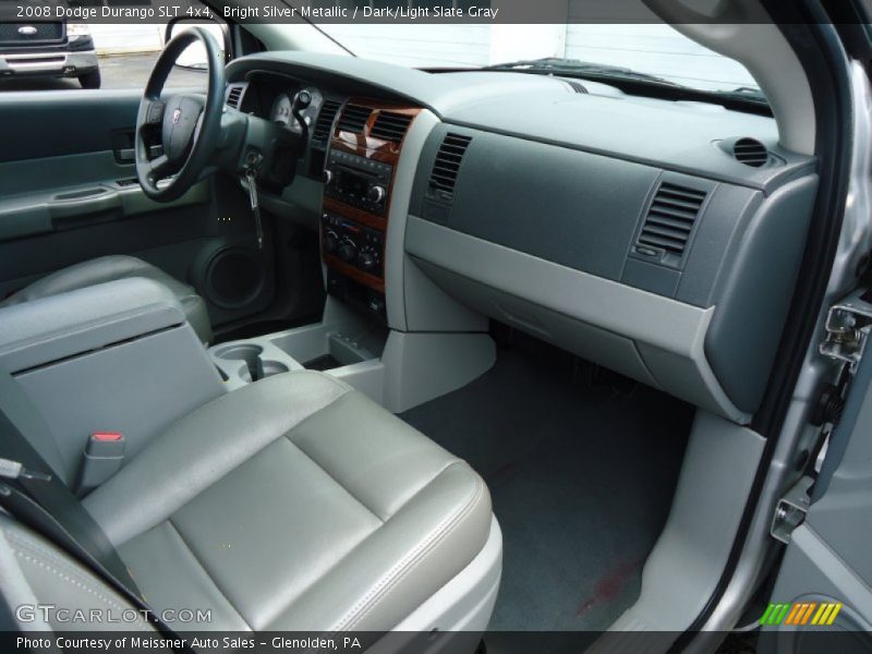 Bright Silver Metallic / Dark/Light Slate Gray 2008 Dodge Durango SLT 4x4