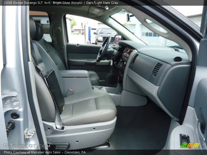 Bright Silver Metallic / Dark/Light Slate Gray 2008 Dodge Durango SLT 4x4