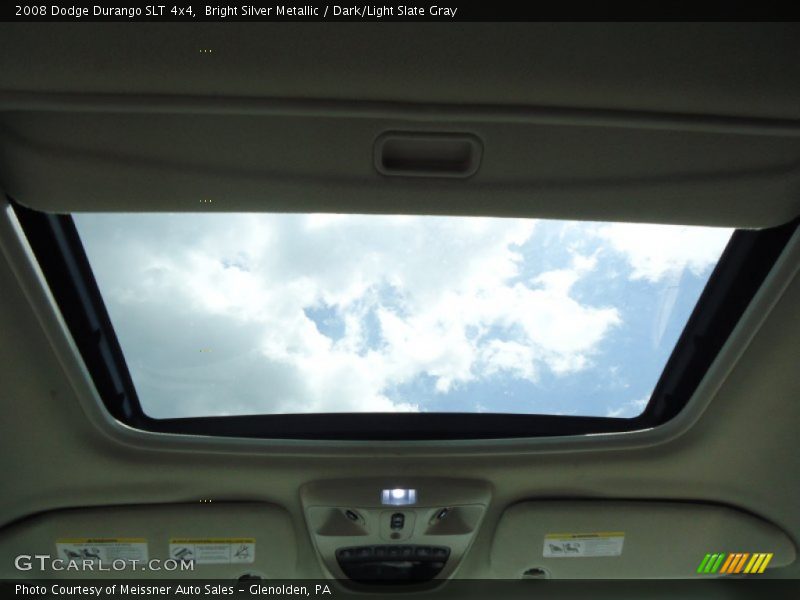 Bright Silver Metallic / Dark/Light Slate Gray 2008 Dodge Durango SLT 4x4