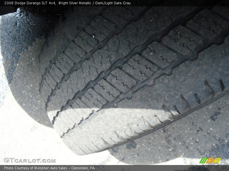 Bright Silver Metallic / Dark/Light Slate Gray 2008 Dodge Durango SLT 4x4