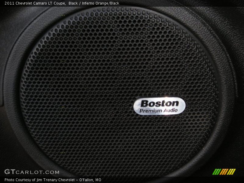 Black / Inferno Orange/Black 2011 Chevrolet Camaro LT Coupe