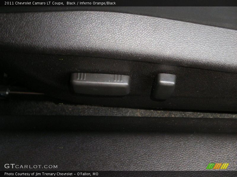 Black / Inferno Orange/Black 2011 Chevrolet Camaro LT Coupe