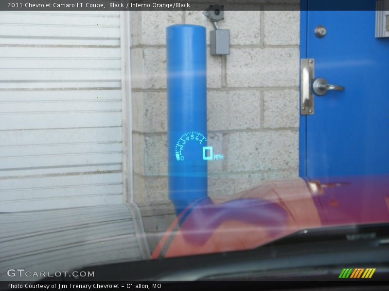 Black / Inferno Orange/Black 2011 Chevrolet Camaro LT Coupe