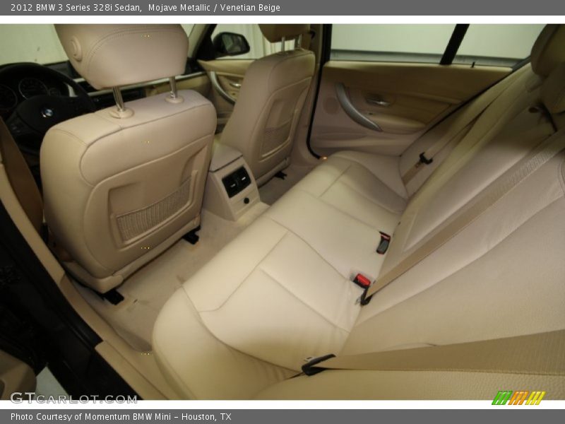 Rear Seat of 2012 3 Series 328i Sedan