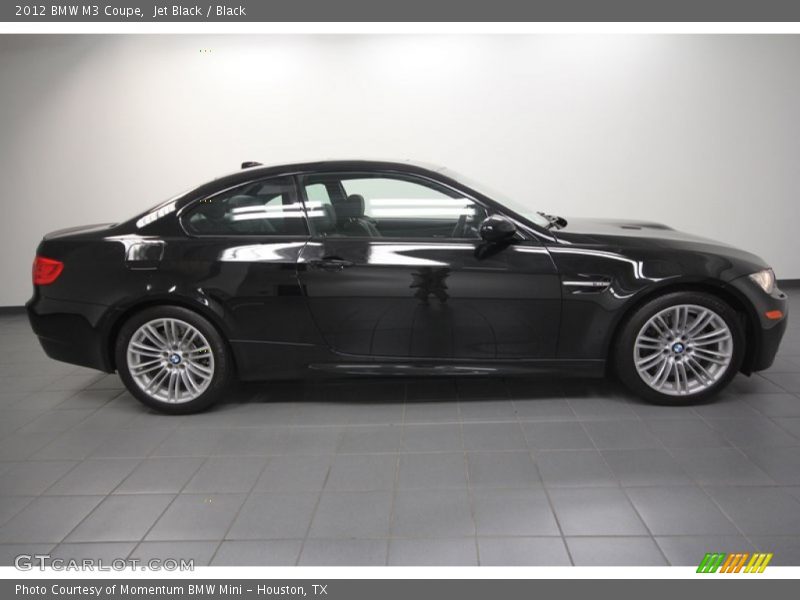 Jet Black / Black 2012 BMW M3 Coupe