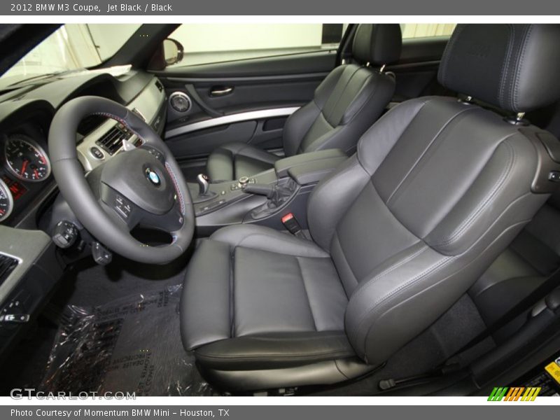 Jet Black / Black 2012 BMW M3 Coupe