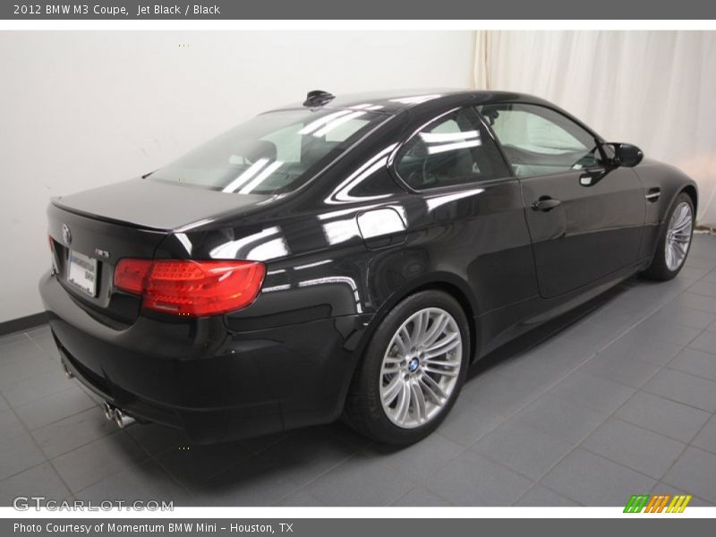 Jet Black / Black 2012 BMW M3 Coupe