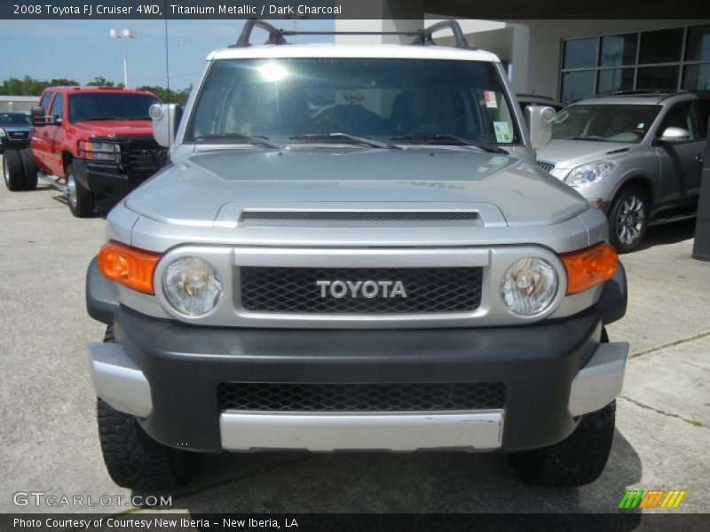 Titanium Metallic / Dark Charcoal 2008 Toyota FJ Cruiser 4WD