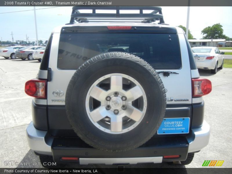 Titanium Metallic / Dark Charcoal 2008 Toyota FJ Cruiser 4WD