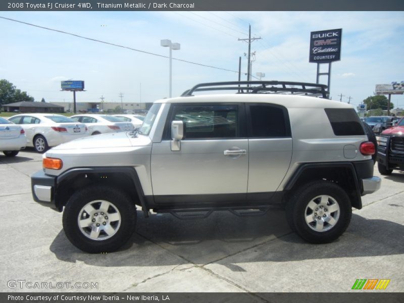 Titanium Metallic / Dark Charcoal 2008 Toyota FJ Cruiser 4WD