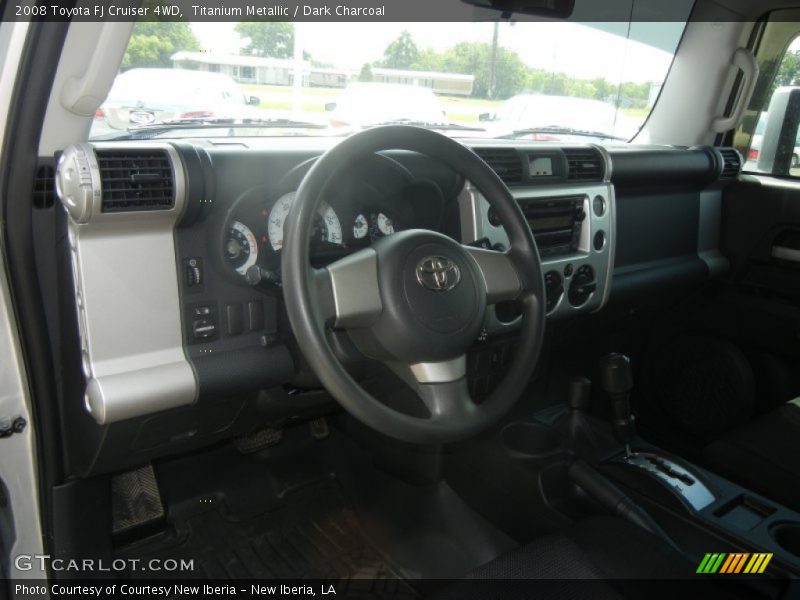 Titanium Metallic / Dark Charcoal 2008 Toyota FJ Cruiser 4WD