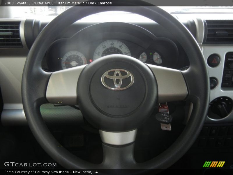 Titanium Metallic / Dark Charcoal 2008 Toyota FJ Cruiser 4WD