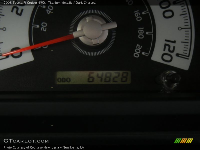 Titanium Metallic / Dark Charcoal 2008 Toyota FJ Cruiser 4WD