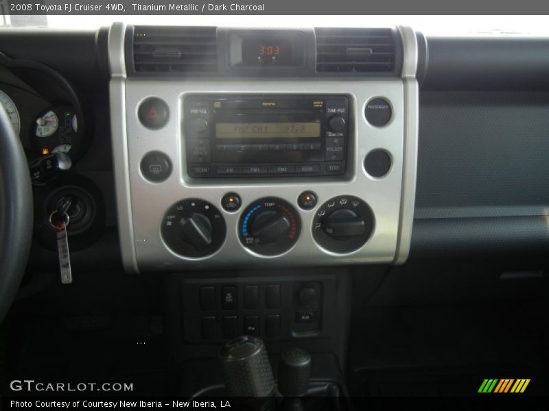 Titanium Metallic / Dark Charcoal 2008 Toyota FJ Cruiser 4WD