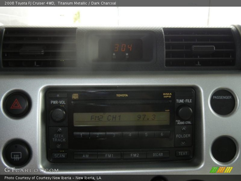 Titanium Metallic / Dark Charcoal 2008 Toyota FJ Cruiser 4WD