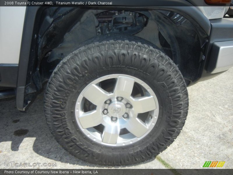 Titanium Metallic / Dark Charcoal 2008 Toyota FJ Cruiser 4WD