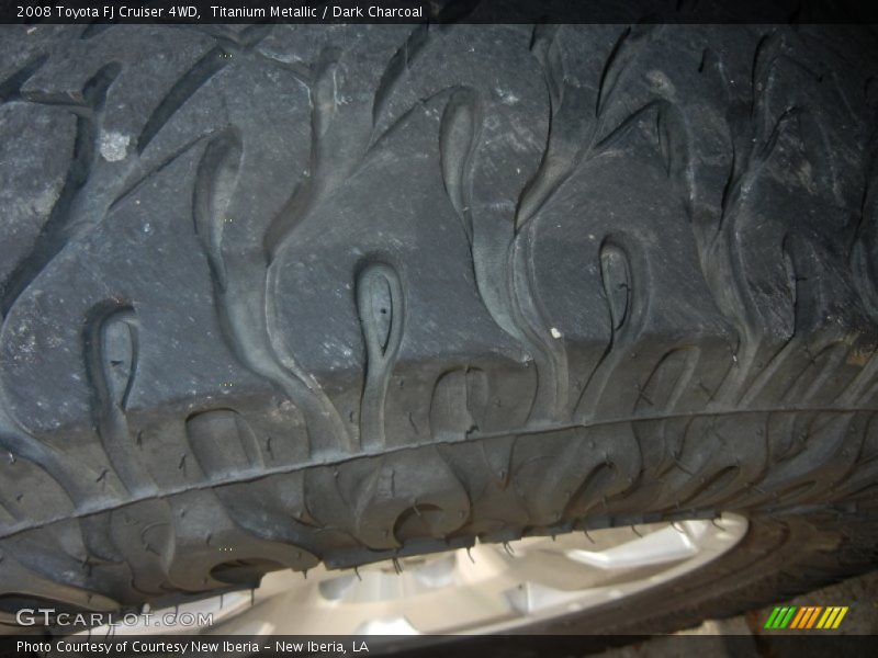 Titanium Metallic / Dark Charcoal 2008 Toyota FJ Cruiser 4WD
