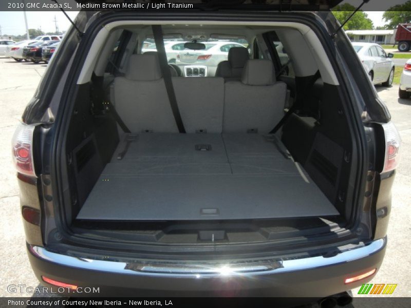 Medium Brown Metallic / Light Titanium 2010 GMC Acadia SL