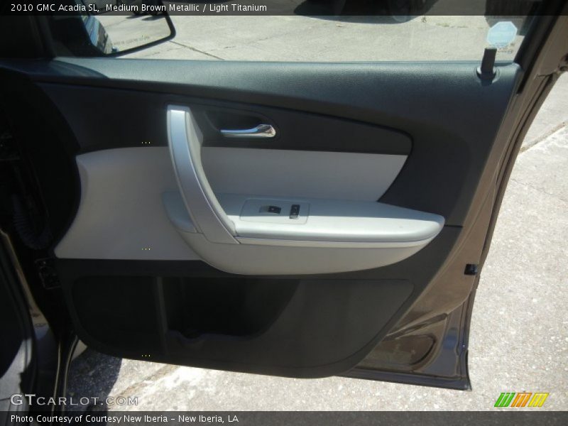 Medium Brown Metallic / Light Titanium 2010 GMC Acadia SL