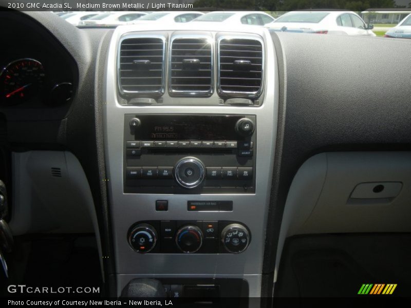 Medium Brown Metallic / Light Titanium 2010 GMC Acadia SL