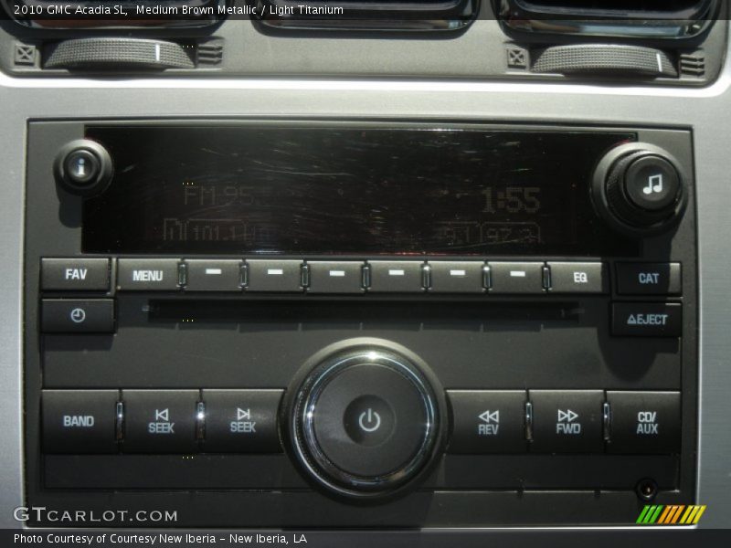 Medium Brown Metallic / Light Titanium 2010 GMC Acadia SL