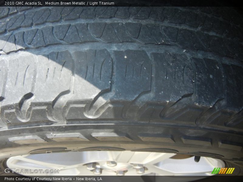 Medium Brown Metallic / Light Titanium 2010 GMC Acadia SL