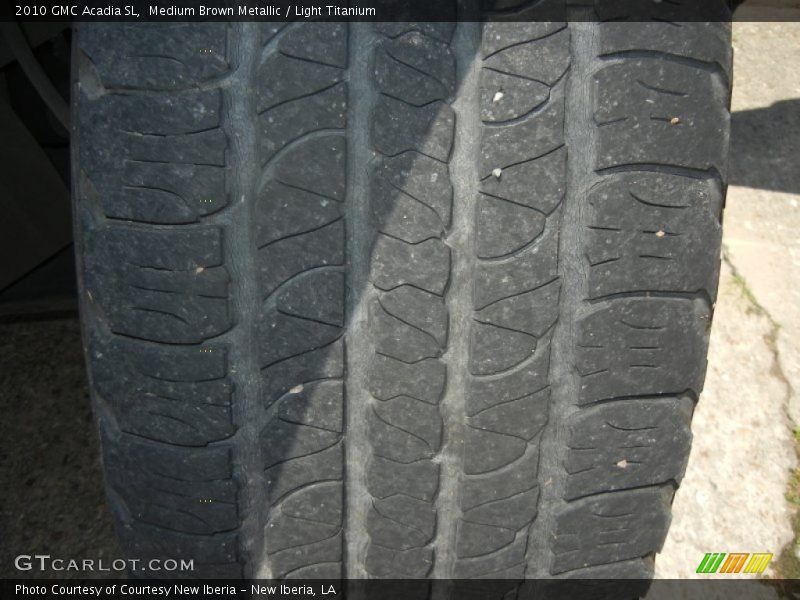 Medium Brown Metallic / Light Titanium 2010 GMC Acadia SL