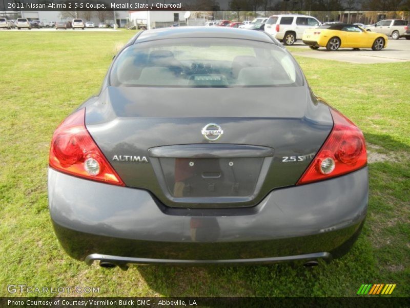 Metallic Slate / Charcoal 2011 Nissan Altima 2.5 S Coupe