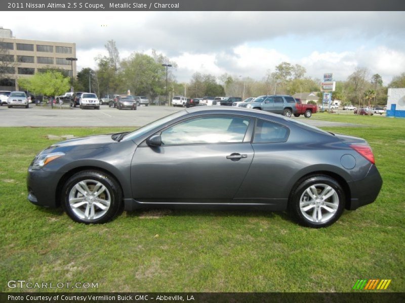 Metallic Slate / Charcoal 2011 Nissan Altima 2.5 S Coupe