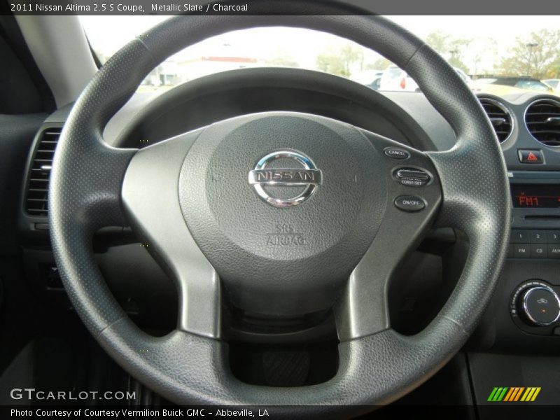 Metallic Slate / Charcoal 2011 Nissan Altima 2.5 S Coupe