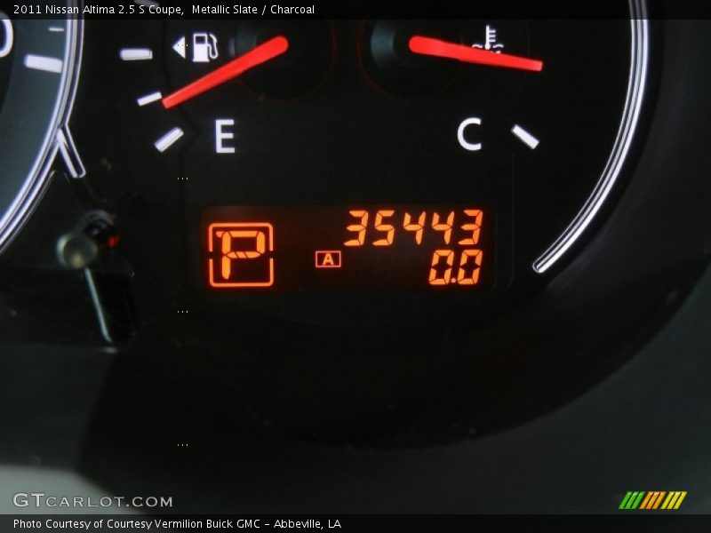 Metallic Slate / Charcoal 2011 Nissan Altima 2.5 S Coupe