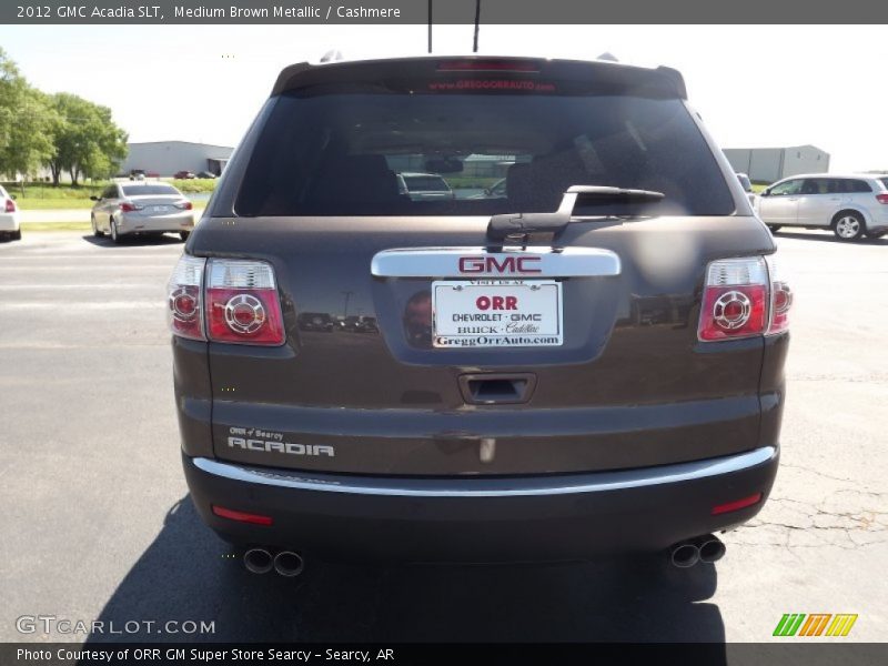 Medium Brown Metallic / Cashmere 2012 GMC Acadia SLT