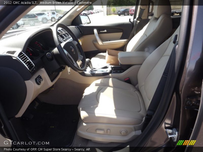 Medium Brown Metallic / Cashmere 2012 GMC Acadia SLT