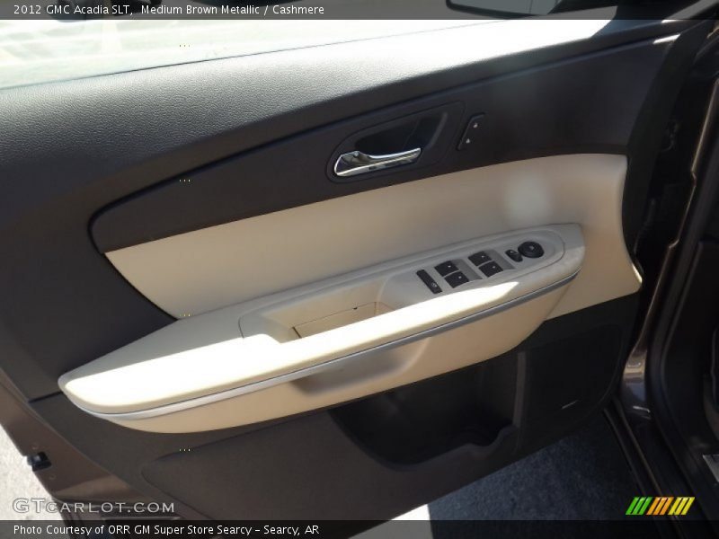 Medium Brown Metallic / Cashmere 2012 GMC Acadia SLT