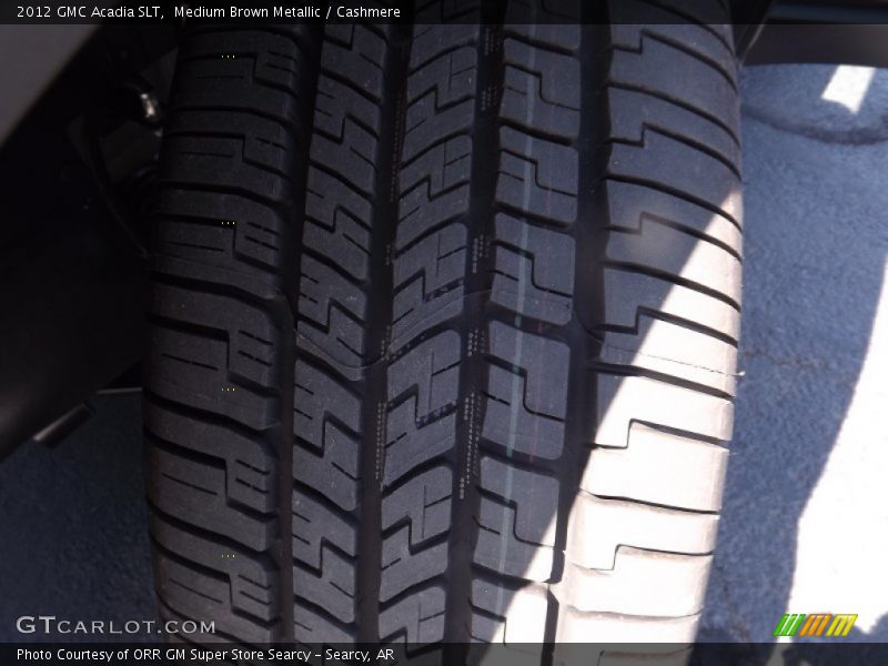 Medium Brown Metallic / Cashmere 2012 GMC Acadia SLT