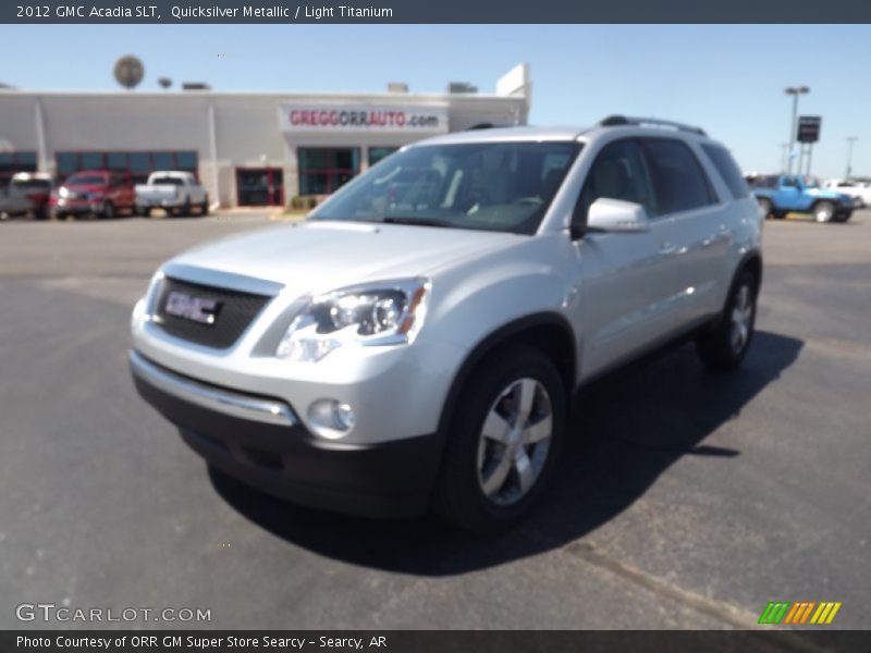 Quicksilver Metallic / Light Titanium 2012 GMC Acadia SLT