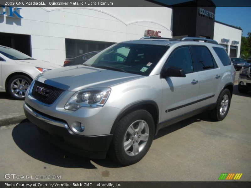 Quicksilver Metallic / Light Titanium 2009 GMC Acadia SLE