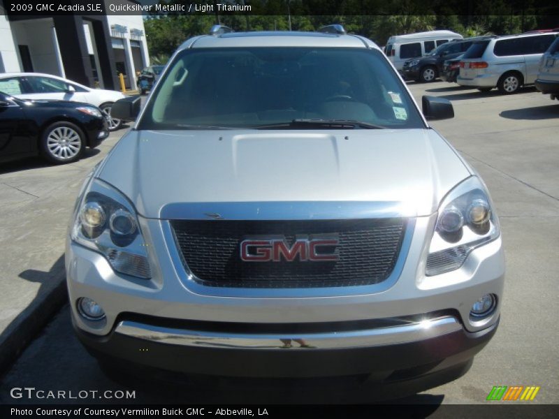 Quicksilver Metallic / Light Titanium 2009 GMC Acadia SLE