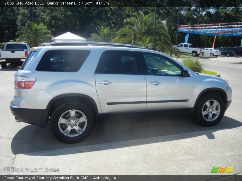 Quicksilver Metallic / Light Titanium 2009 GMC Acadia SLE