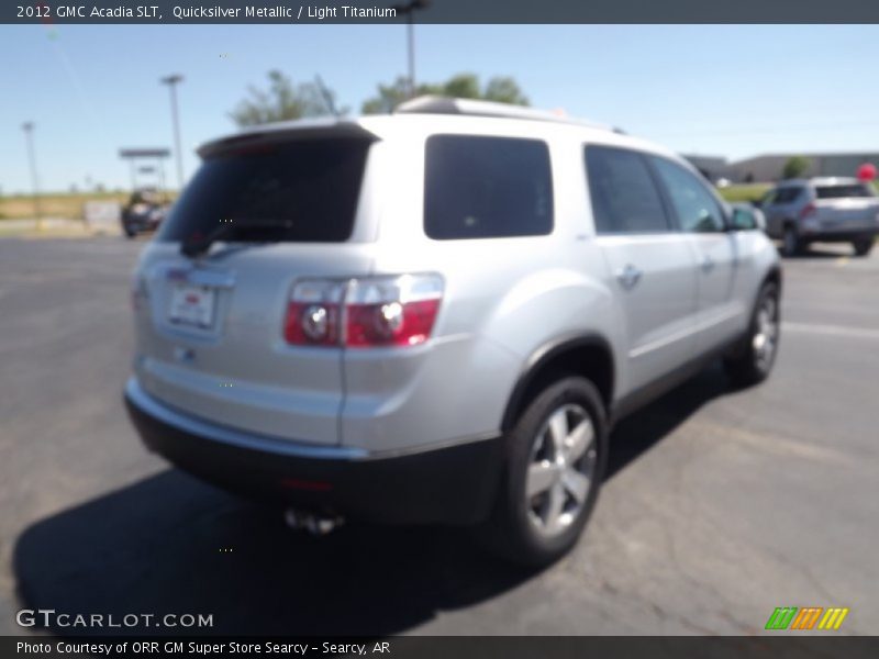 Quicksilver Metallic / Light Titanium 2012 GMC Acadia SLT