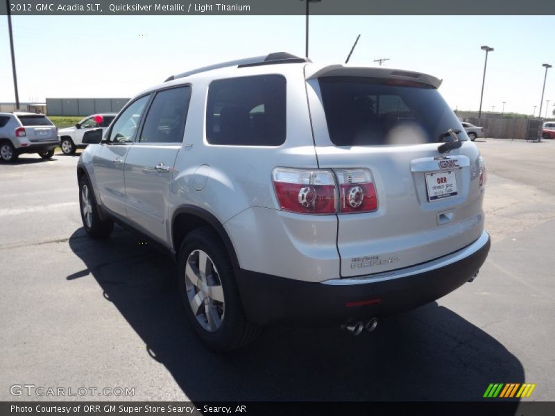 Quicksilver Metallic / Light Titanium 2012 GMC Acadia SLT