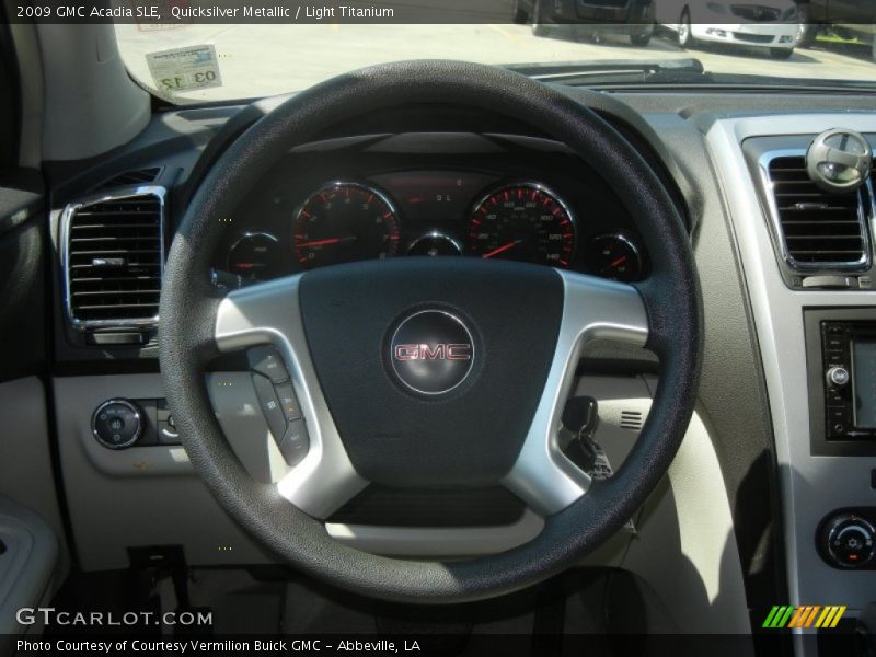Quicksilver Metallic / Light Titanium 2009 GMC Acadia SLE