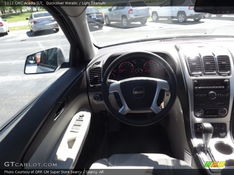 Quicksilver Metallic / Light Titanium 2012 GMC Acadia SLT