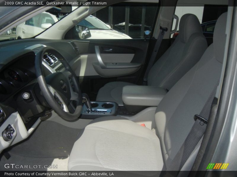 Quicksilver Metallic / Light Titanium 2009 GMC Acadia SLE