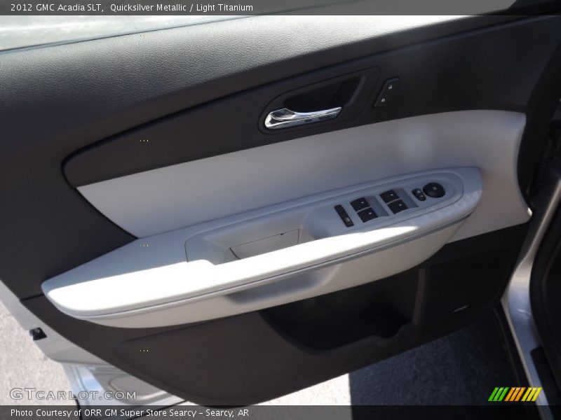 Quicksilver Metallic / Light Titanium 2012 GMC Acadia SLT