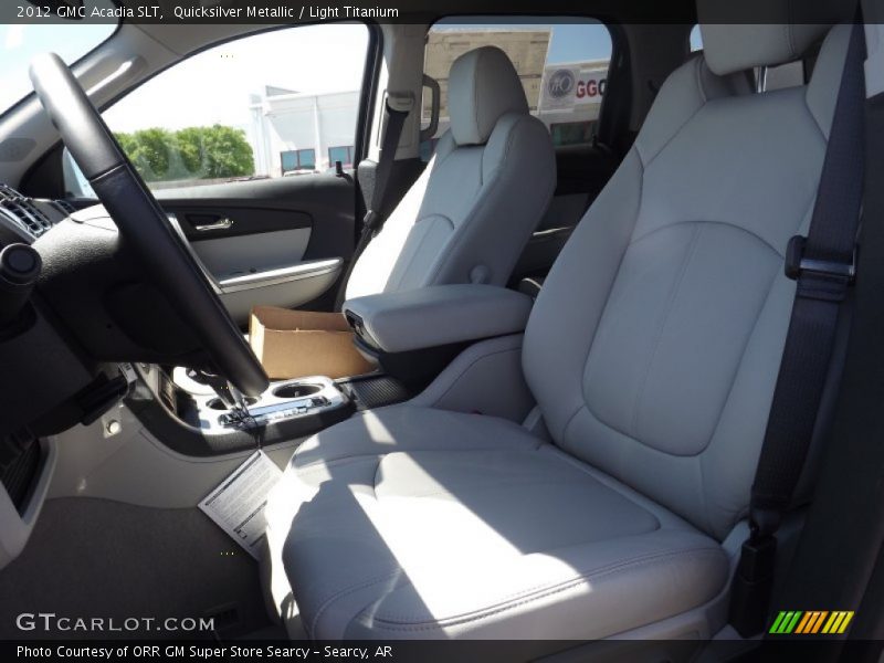 Quicksilver Metallic / Light Titanium 2012 GMC Acadia SLT