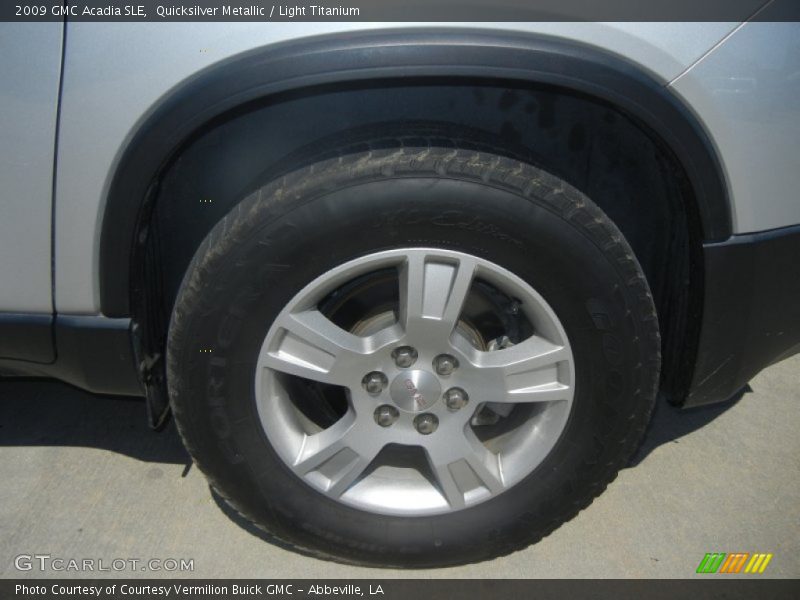 Quicksilver Metallic / Light Titanium 2009 GMC Acadia SLE