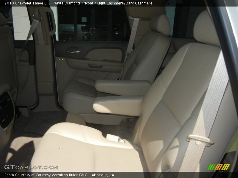 White Diamond Tricoat / Light Cashmere/Dark Cashmere 2010 Chevrolet Tahoe LTZ